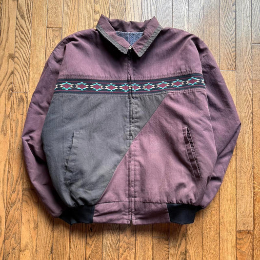 Vintage Aztec Carhartt-Style Santa Fe Jacket